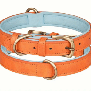 Collare Arancione in PU Morbido - Taglia M