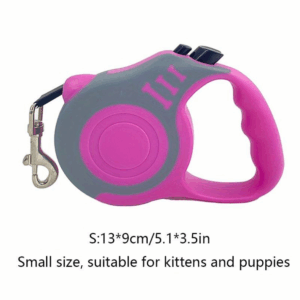Guinzaglio Retrattile Rosa per cani